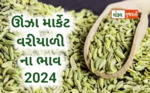 ઊંઝા માર્કેટ વરીયાળી ના ભાવ 2024